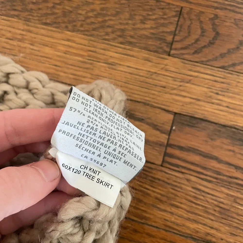 Restoration Hardware Tree Skirt